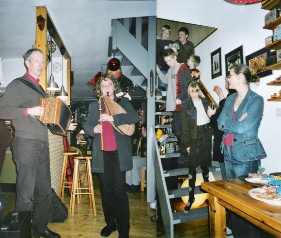 Verjaardagsviering aan huis 2003