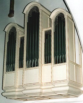Latere Kruse orgel Kerkwijk.