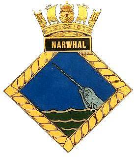        
 HMS Narwhal symbol.