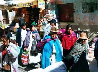 Markt in La Paz