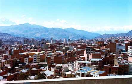 Panorama van La Paz