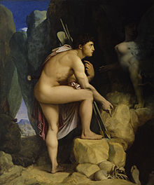 Jean-Auguste-Dominique_Ingres_-_Oedipus_and_the_Sphinx_-_Walters_379