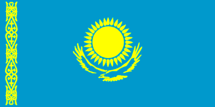 Flag of Kazakhstan