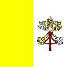 Vatican (Holy See) flag