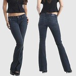  Cotton jeans blended with Lycra 