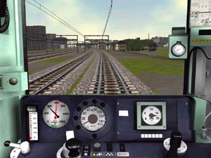 Uitzicht van de machinist