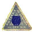 driehoek sticker