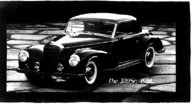 Mercedes SE (circa 1938) veel oudjes rijden hier nog rond.