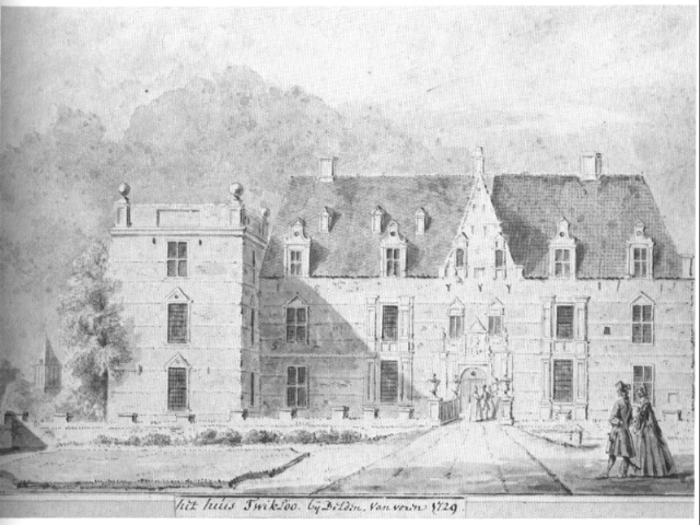 Prent kasteel Twickel