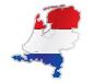 Landen sticker vlag Nederland - Stickythings.nl