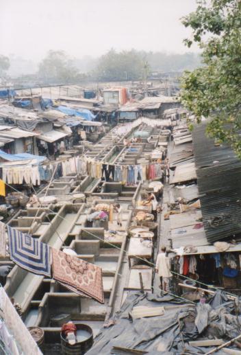 Wasplaats in Bombay
