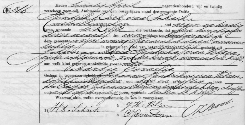 Aartje Cornelia van Schaik 1925