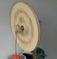 flywheel with rod