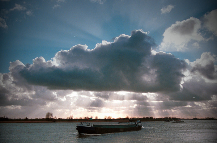 wolken door kosmische straling