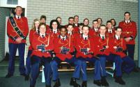 Voor het laatst in de oude uniformen ...