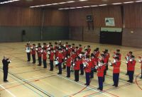 KNA speelt de staande mars