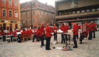 Concert op de markt van Znojmo