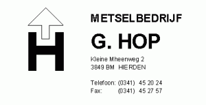 Metselbedrijf G. Hop