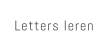 Letters leren