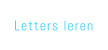 Letters leren