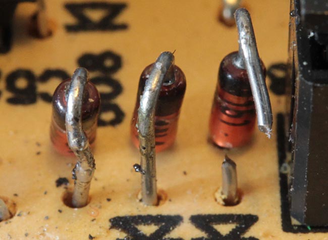 diodes in Grundig Satellit 500