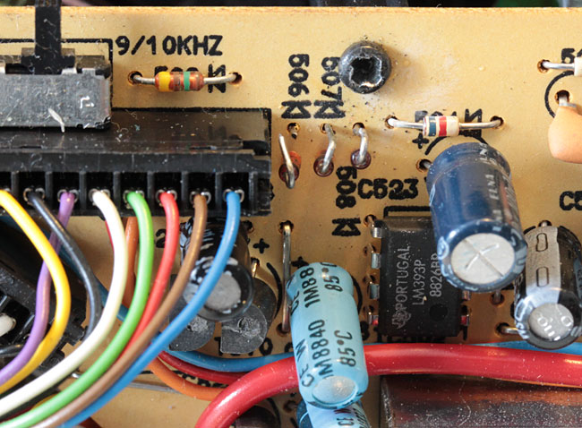 diodes in Grundig Satellit 500