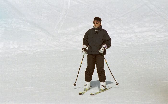 Piet op de ski's