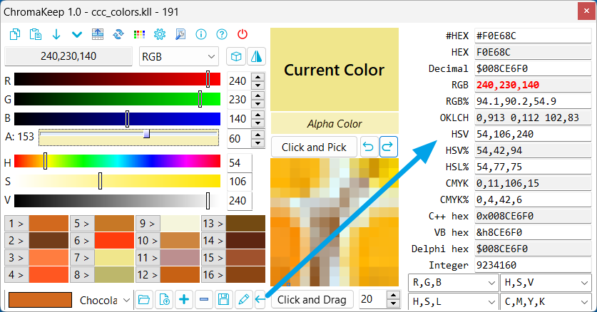 preview ChromaKeep