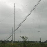  Omvallende AM-mast, 165 m, Lopik 