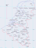  Zenders op de kaart van de Benelux (klik voor vergroting) 