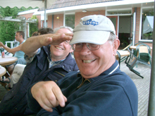 Roelof vermaakt zich prima!